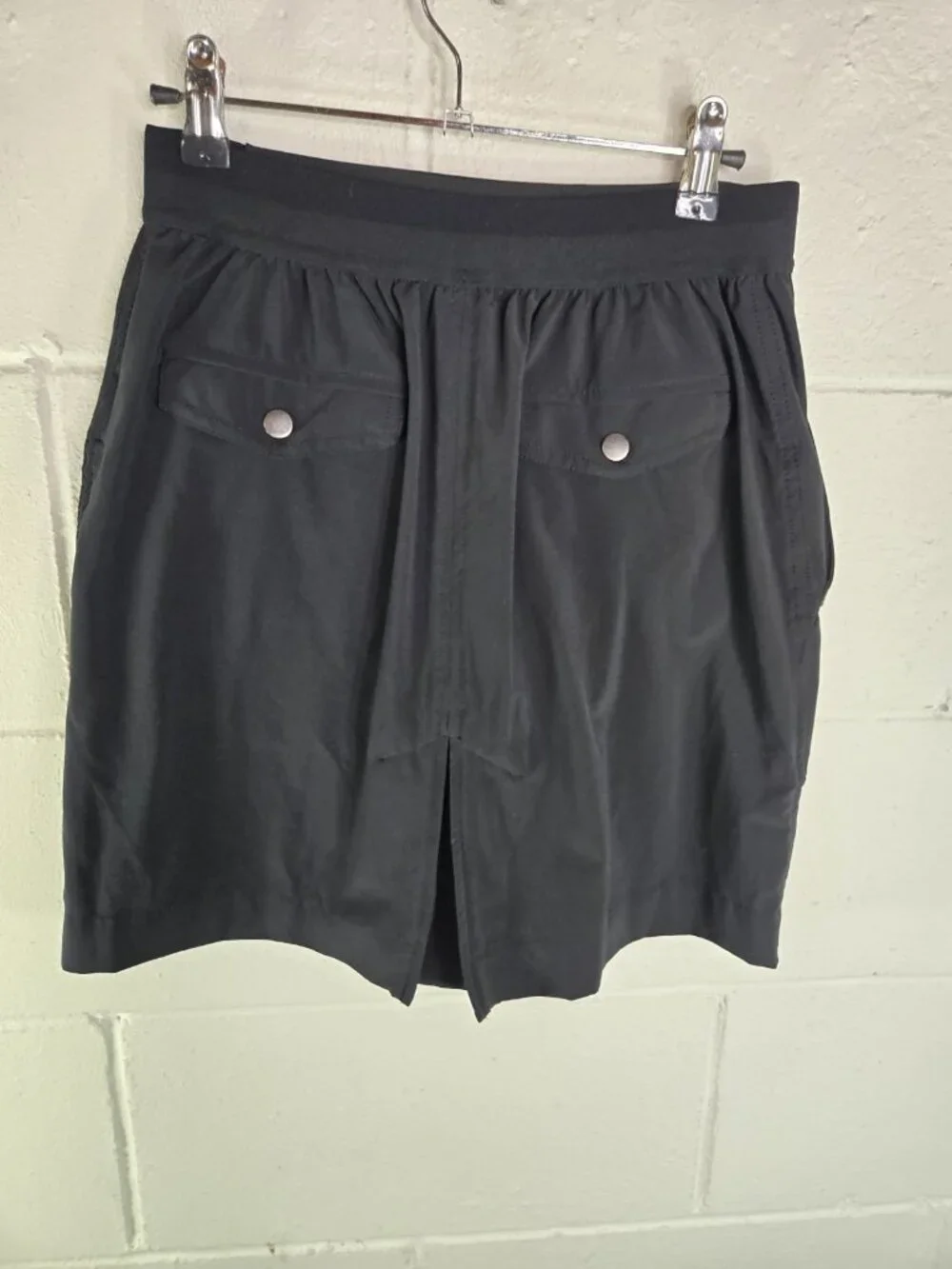Athleta Black Vienna Cargo Skort Skirt